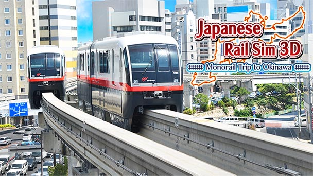 Japanese Rail Sim 3D Monorail Trip to Okinawa0